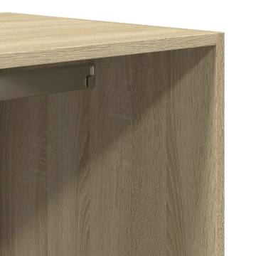 Wardrobe Sonoma Oak 80x50x200 cm - Stylish & Compact Storage