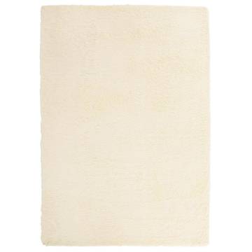 Shaggy Rug High Pile Cream 240x340 cm - Stylish Comfort