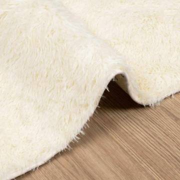 Shaggy Rug High Pile Cream 240x340 cm - Stylish Comfort