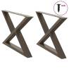  Coffee Table Legs 2 pcs Natural Steel 70x(42-43.3) cm Steel Colour natural Size 70 x (42-43.3) cm Quantity in Package 1 Number of 