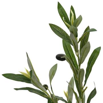 Artificial Olive Tree 120cm - 450 Realistic Leaves | HipoMarket