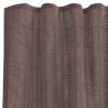 Voile Curtains with Tab Top - Brown - 2 pcs | HipoMarket