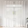  Voile Curtains with Grommets 2 pcs White Colour white Size 140 x 245 cm Quantity in Package 1 Model with grommets 