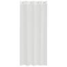 Voile Curtains with Grommets - Elegant White, 2 pcs