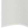 Voile Curtains with Grommets - Elegant White, 2 pcs