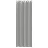 Voile Curtains with Grommets - Light Grey 140x300 cm (2 pcs)