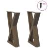  Coffee Table Legs 2 pcs Natural Steel 38x(42-43.3) cm Steel Colour natural Size 38 x (42-43.3) cm Quantity in Package 1 Number of 