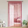  String Curtains 2 pcs Pink 100x250 cm Colour pink Size 100 cm Quantity in Package 2 