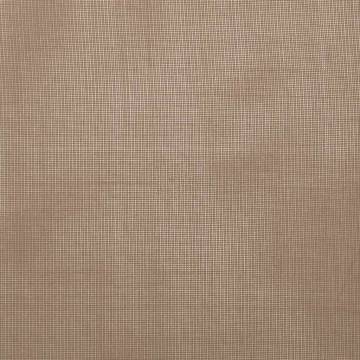 Voile Curtains with Grommets - Light Brown, 2 Pcs | HipoMarket