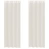 Voile Curtains with Grommets - Cream 140x300 cm | HipoMarket