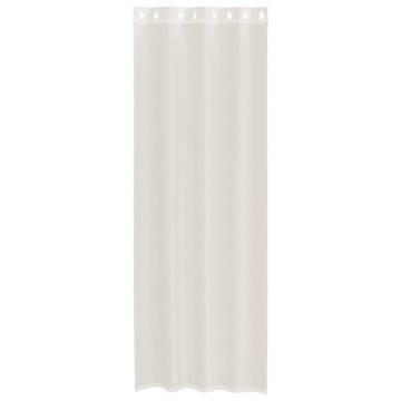 Voile Curtains with Grommets - Cream 140x300 cm | HipoMarket