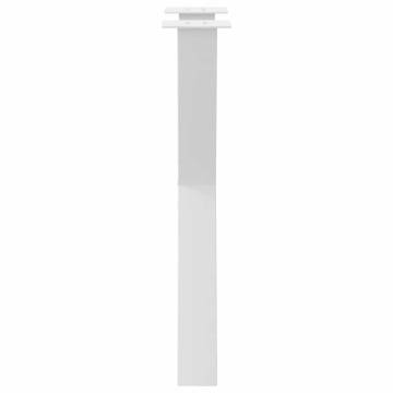 X-Shaped Dining Table Legs - White Steel (50x72-73 cm) | HipoMarket