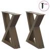  Coffee Table Legs 2 pcs Natural Steel 30x(30-31.3) cm Steel Colour natural Size 30 x (30-31.3) cm Quantity in Package 1 Number of 