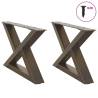  Coffee Table Legs 2 pcs Natural Steel 50x(30-31.3) cm Steel Colour natural Size 50 x (30-31.3) cm Quantity in Package 1 Number of 