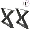  Coffee Table Legs 2 pcs Anthracite 70x(42-43.3) cm Steel Colour anthracite Size 70 x (42-43.3) cm Quantity in Package 1 Number of 