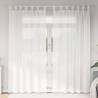  Voile Curtains with Rod Pockets 2 pcs White Colour white Size 140 x 225 cm Quantity in Package 1 Model with rod pockets 