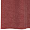 Wine Red Voile Curtains with Rod Pockets - 2 pcs