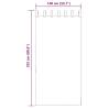 Voile Curtains with Rod Pockets - Pink | HipoMarket