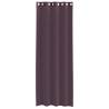 Purple Voile Curtains with Grommets - 140x260 cm | 2 pcs