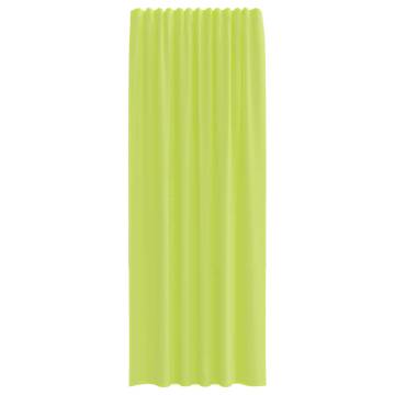 Voile Curtains with Tab Top - Apple Green | HiPoMarket