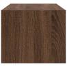 Brown Oak TV Cabinet - Durable Engineered Wood | Hipomarket