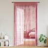  String Curtains 2 pcs Pink 140x250 cm Colour pink Size 140 cm Quantity in Package 2 