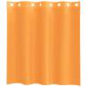 Voile Curtains with Grommets - Orange 140x140 cm | Hipo Market