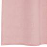 Pink Voile Curtains with Grommets – 2 pcs 140x175 cm