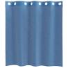 Voile Curtains with Grommets 2 pcs Royal Blue - Hipomarket