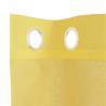 Voile Curtains with Grommets - Yellow | 2 pcs | HipoMarket