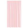 Light Pink Voile Curtains with Loops - 140x140 cm | HipoMarket