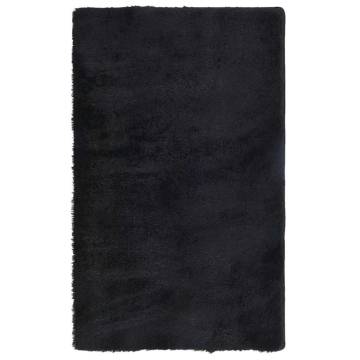 Shaggy Rug High Pile Black 80x150 cm - Durable & Stylish