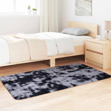 Shaggy Rug High Pile Dark Grey 80x150 cm | Hipomarket