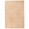 Shaggy Rug High Pile Beige 120x170 cm Polyester - Hipomarket