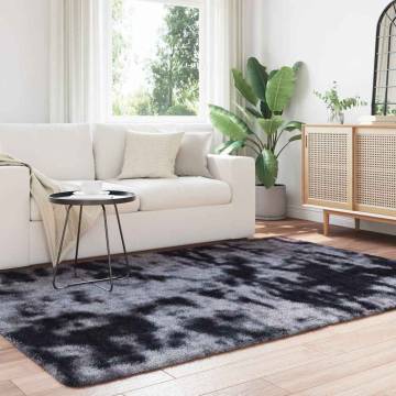 Shaggy Rug High Pile Dark Grey 160x230 cm - Hipomarket