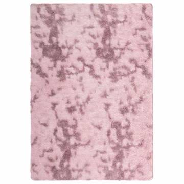 Shaggy Rug High Pile Dusty Pink - 200x290 cm Polyester