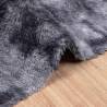 Shaggy Rug High Pile Dark Grey 200x200 cm | HipoMarket