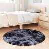 Shaggy Rug High Pile Dark Grey 100x100 cm - Hipomarket