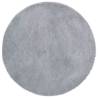 Shaggy Rug High Pile Silver Grey 200x200 cm | Hipomarket