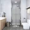 Shower Door Half Frosted ESG 86x190 cm Colour silver Size 86 x 190 cm Model half frosted 