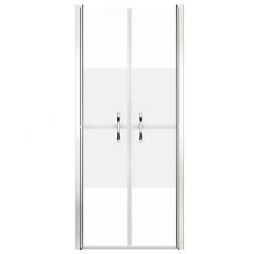 Half Frosted Shower Door ESG 86x190 cm | Hipomarket UK