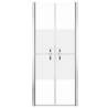 Half Frosted Shower Door ESG 86x190 cm | Hipomarket UK