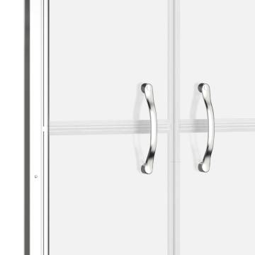 Half Frosted Shower Door ESG 86x190 cm | Hipomarket UK