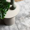 Shaggy Rug High Pile Light Grey 200x200 cm - Hipomarket