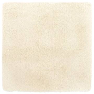 Shaggy Rug High Pile Cream 120x120 cm | Elegant & Durable