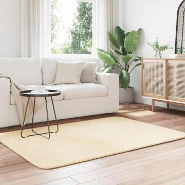 Shaggy Rug High Pile Cream 120x170 cm | Hipomarket UK