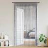  String Curtains 2 pcs Light Grey 100x250 cm Colour light grey Size 100 cm Quantity in Package 2 