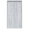 String Curtains (2 pcs, Light Grey) 100x250 cm - Hipo Market