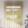  Voile Curtains with Grommets 2 pcs Sand Colour sand Size 140 x 300 cm Quantity in Package 1 Model with grommets 