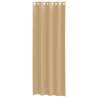 Voile Curtains with Grommets - 2 pcs Sand | Hipo Market